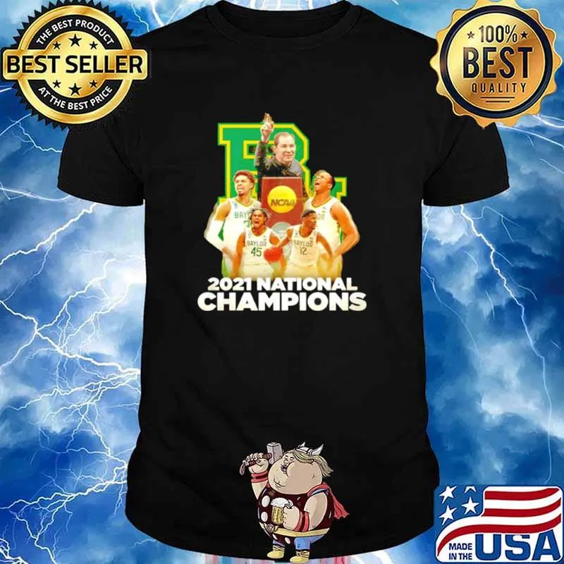 Baylor Bears 2021 national champions shirt