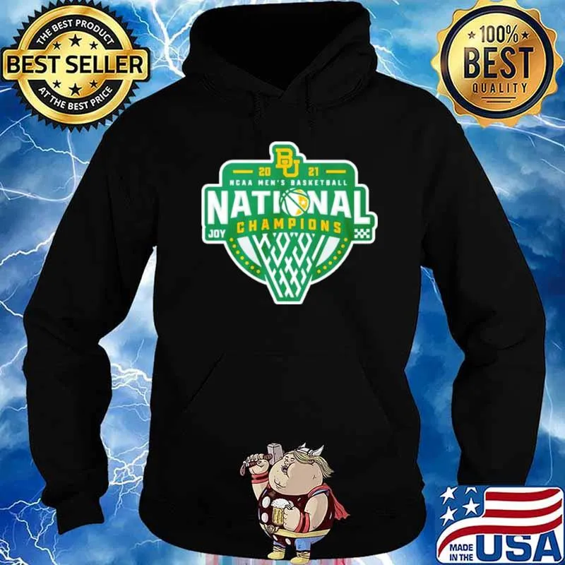 Baylor Bears 2021 NCAA men’s basketball national champions JOY Hoodie