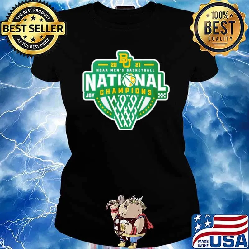 Baylor Bears 2021 NCAA men’s basketball national champions JOY Ladies tee