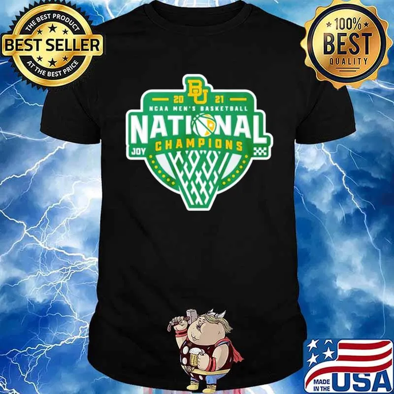 Baylor Bears 2021 NCAA men’s basketball national champions JOY shirt