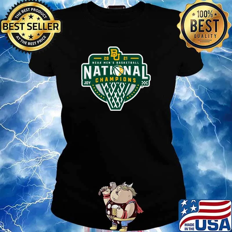 Baylor Bears 2021 NCAA Men’s Basketball Yoy Champions Ladies tee
