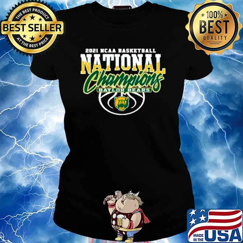 Baylor Bears Bu 2021 NCAA Men’s Basketball Champions Ladies tee