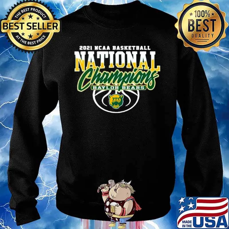 Baylor Bears Bu 2021 NCAA Men’s Basketball Champions Sweater
