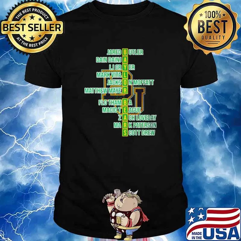 Baylor Bears Jared Butler Dain Dainja Lj Cryer Mark Vital shirt