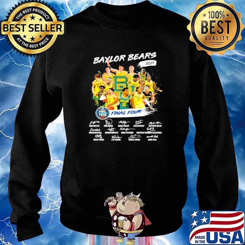 Baylor bears mens basketball teams 2021 final four Sweater