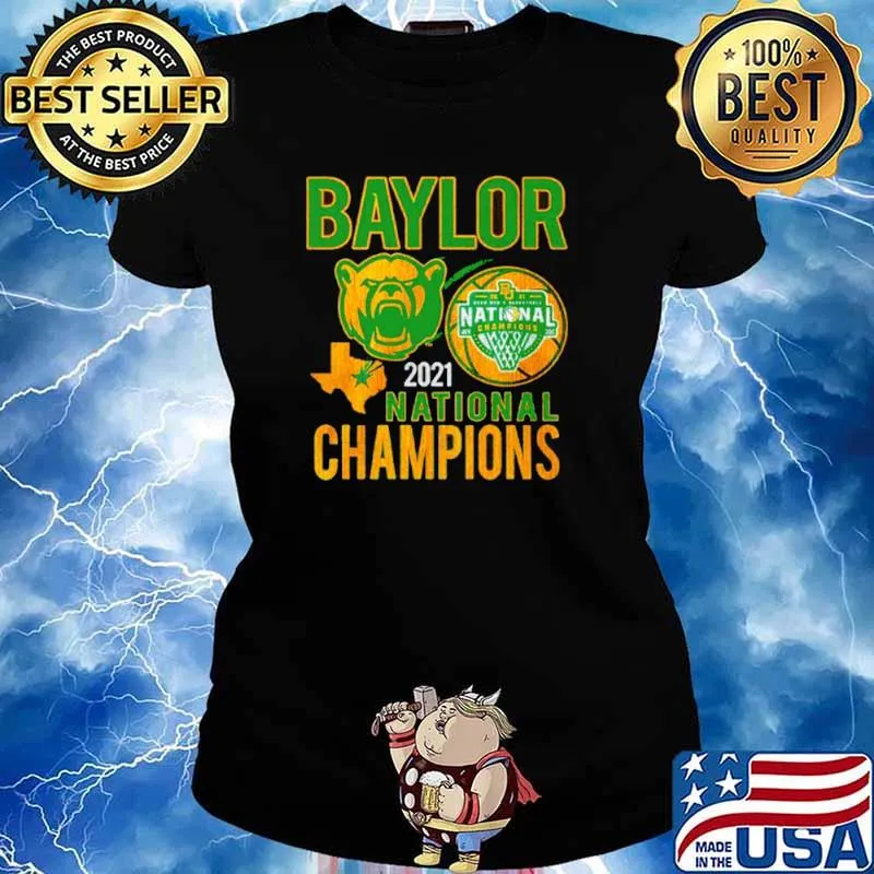 Baylor Bears Texas 2021 national champions Ladies tee