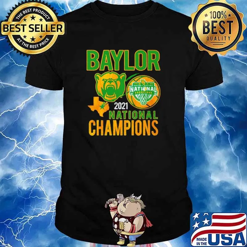 Baylor Bears Texas 2021 national champions shirt