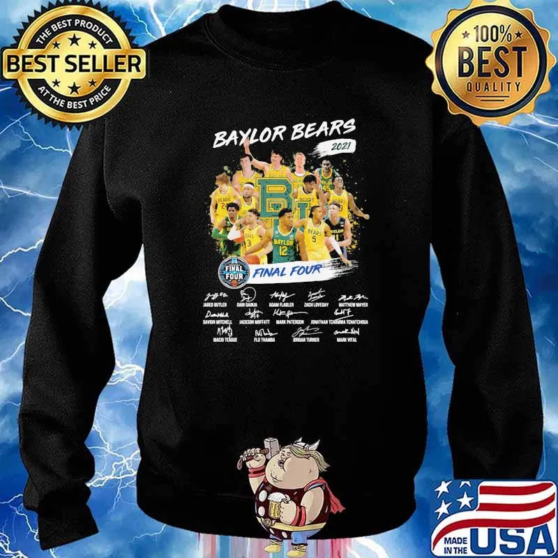 Baylor Beers 2021 Final Four Signature Shirt Sweater