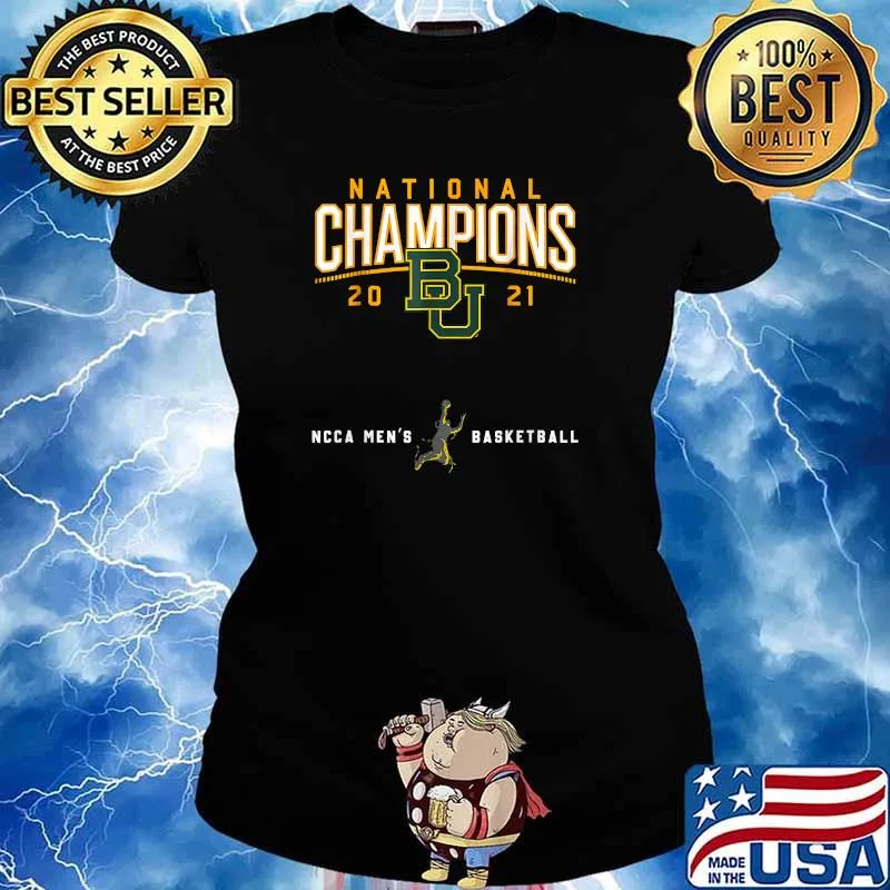 Baylor National Championship 2021 Basketball Game Shirt Ladies tee