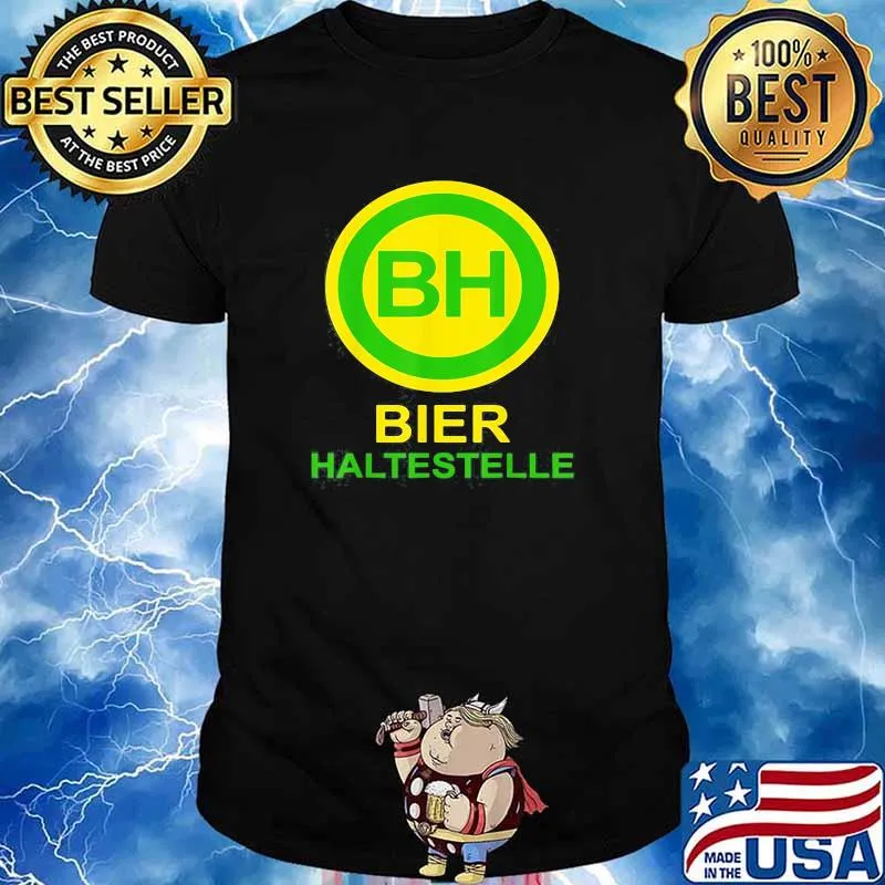 Bier Haltestelle Shirt
