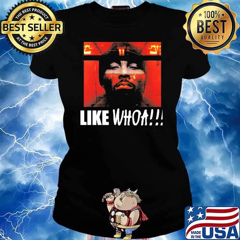 Black Rob Like Whoa Shirt Ladies tee