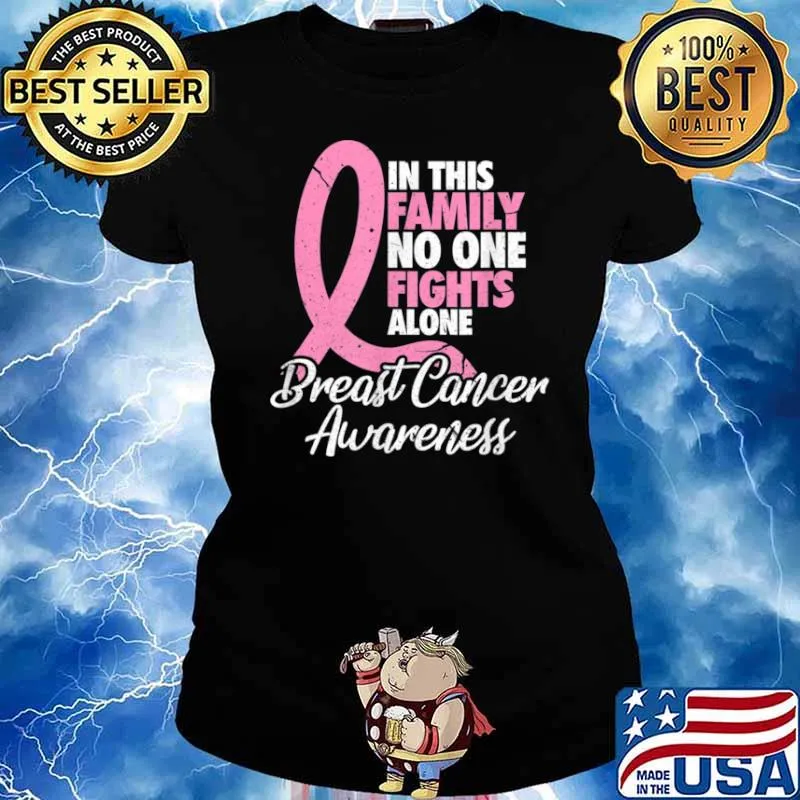 Breast Cancer Awareness for a Breast Cancer Warrior Ladies tee