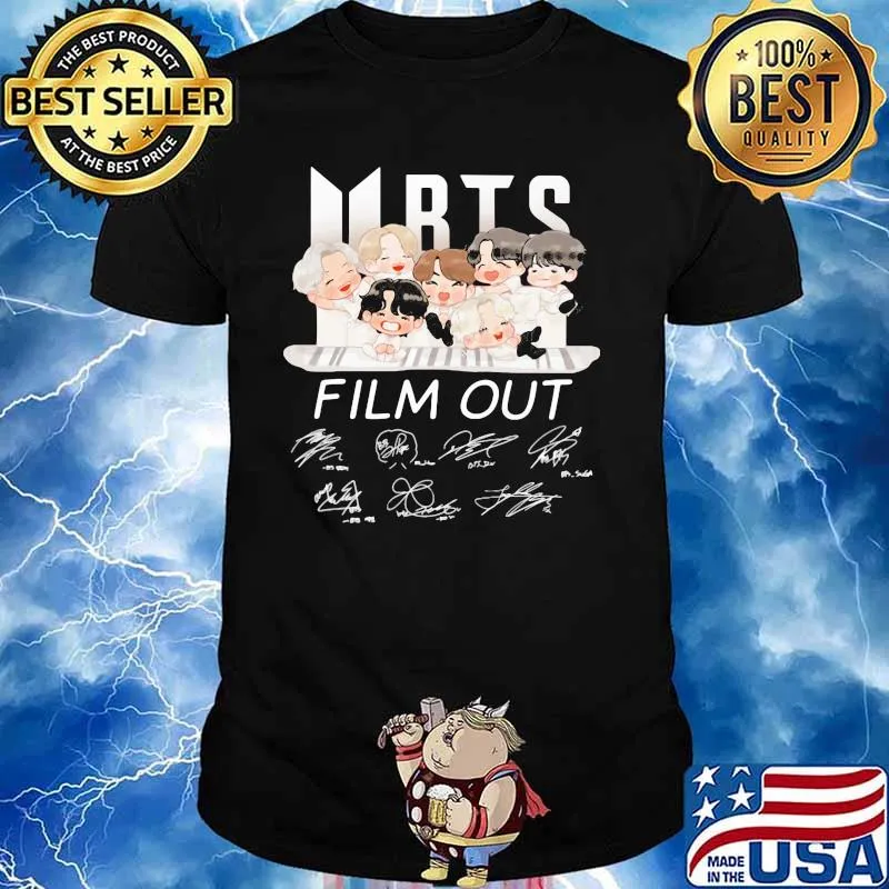 BTS Film Out Signature Shirt
