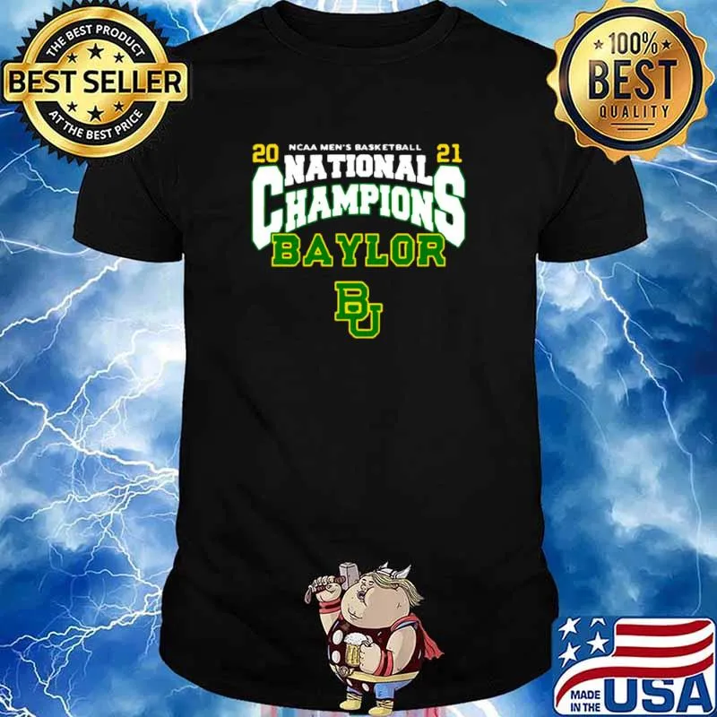 BU Baylor Bears 2021 NCAA Men’s Basketball National Champions Posterize Bracket shirt