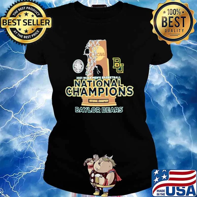 BU Baylor Bears National Champions Cup 2021 NCAA Men’s Basketball Final Four Ladies tee