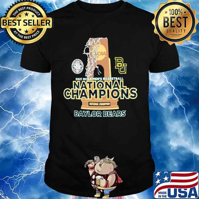 BU Baylor Bears National Champions Cup 2021 NCAA Men’s Basketball Final Four shirt