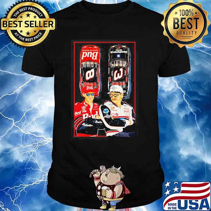 Bud And Goodwrench Service Racing Collectables Dale Earnhardt Shirt
