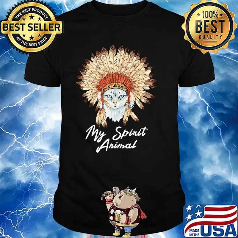 Cat Is My Spirit Animal Shirt