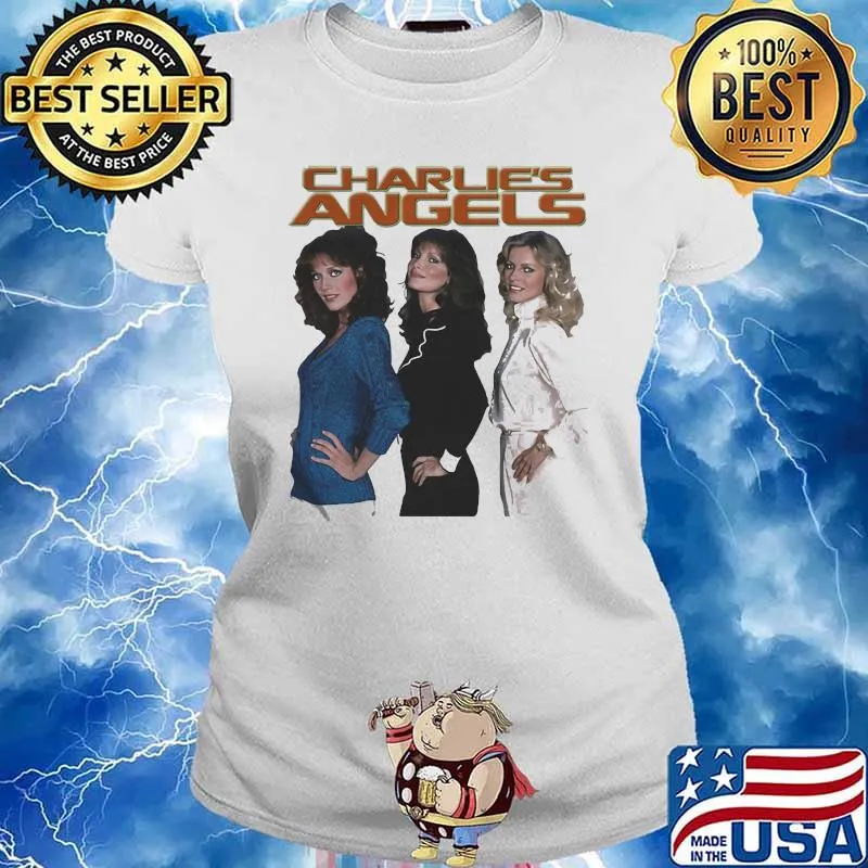 Charlie's Angels American Action Comedy Film Shirt Ladies tee