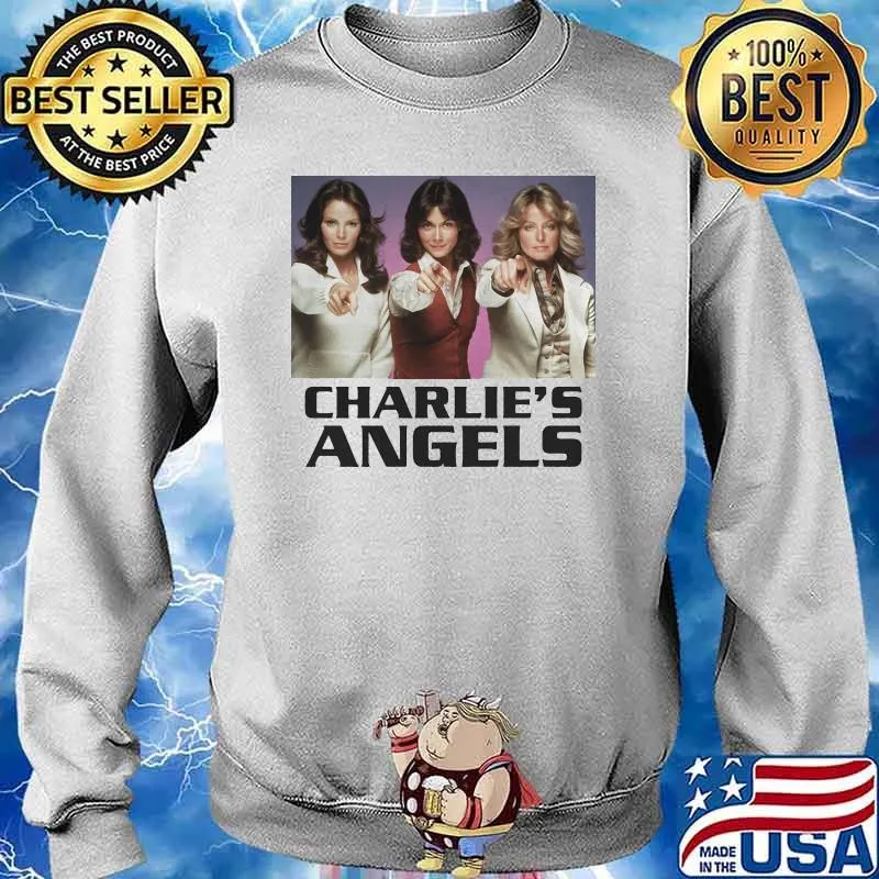 Charlie's Angels Ladies Pointing Shirt Sweater
