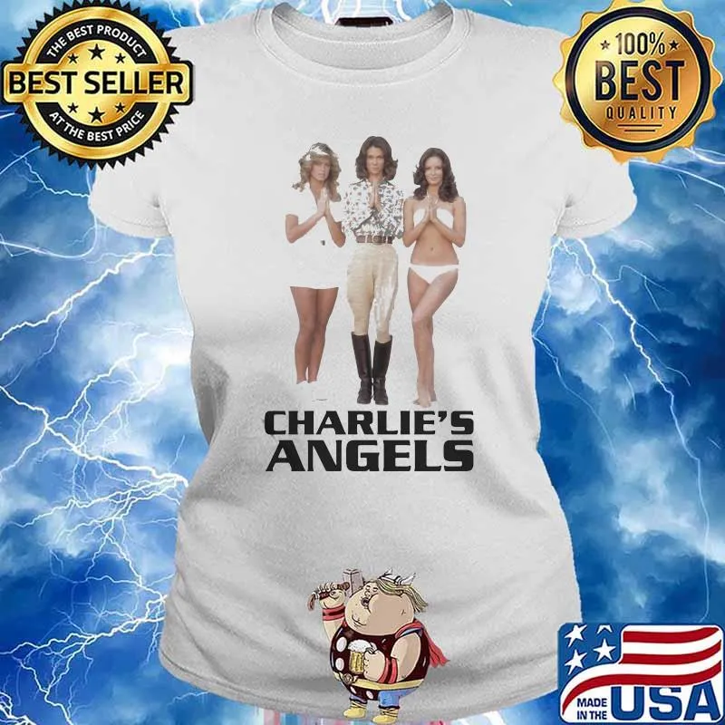 Charlie's Angels Poster Film Shirt Ladies tee
