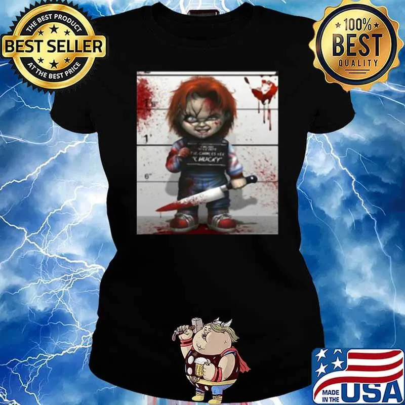 Chucky From Childs Play Ladies tee