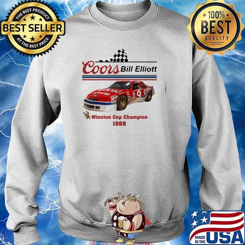 Coors Bill Elliott Winston Cup Champion 1988 Shirt Sweater