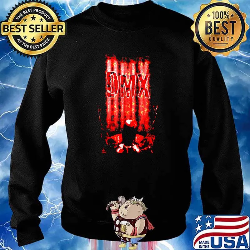 D.M.X Logo Red Shirt Sweater