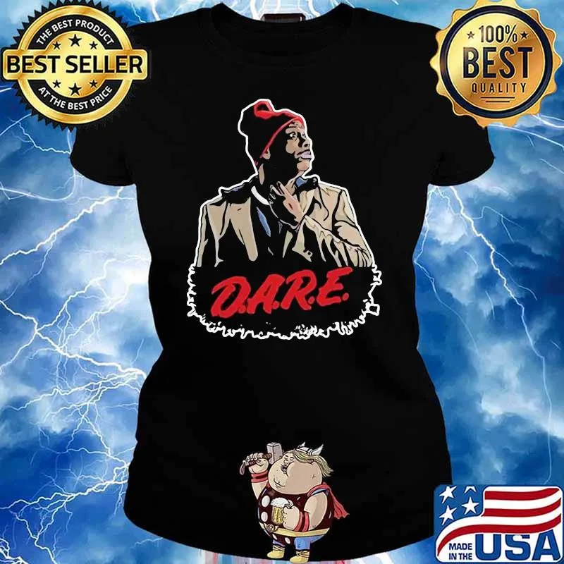 Dave Chappelle's Tyrone Biggums D.A.R.E. Parody Shirt Ladies tee