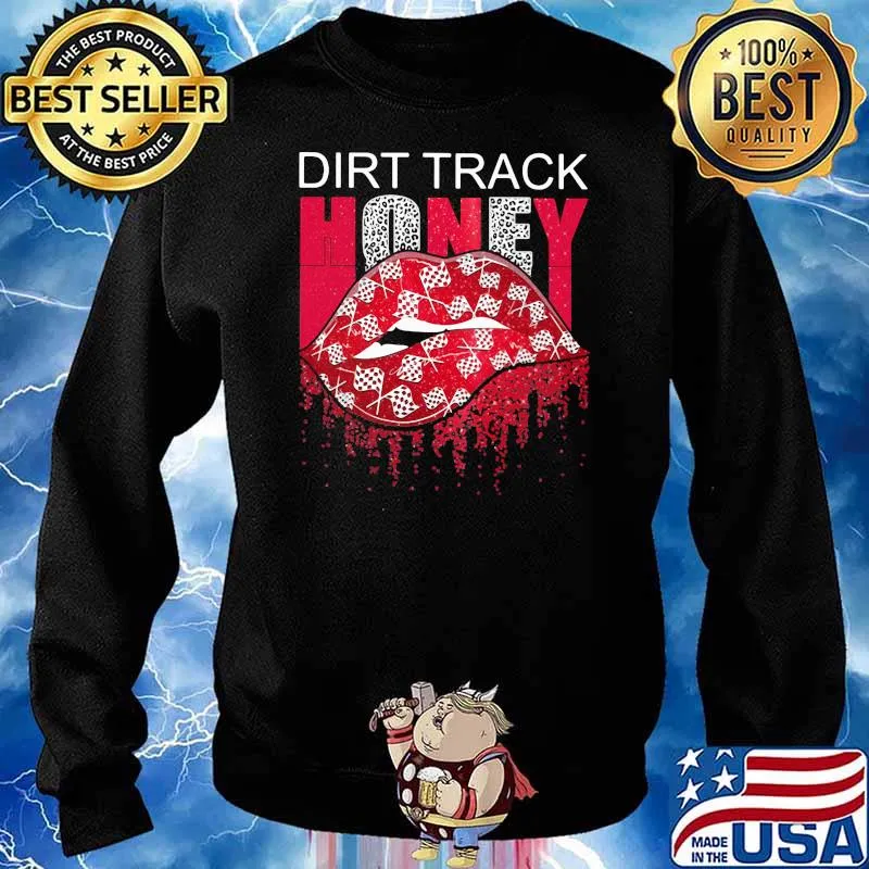 Dirt Track Honey Mouth Racing Lepoard Shirt Sweater
