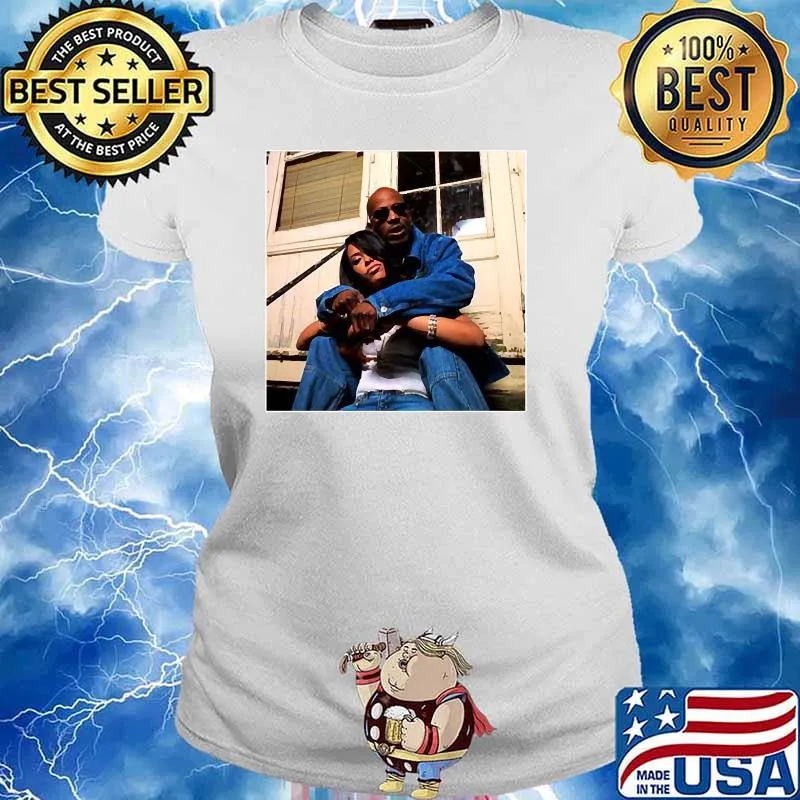 Dmx And Aaliyah Rap Hip Hop Shirt Ladies tee
