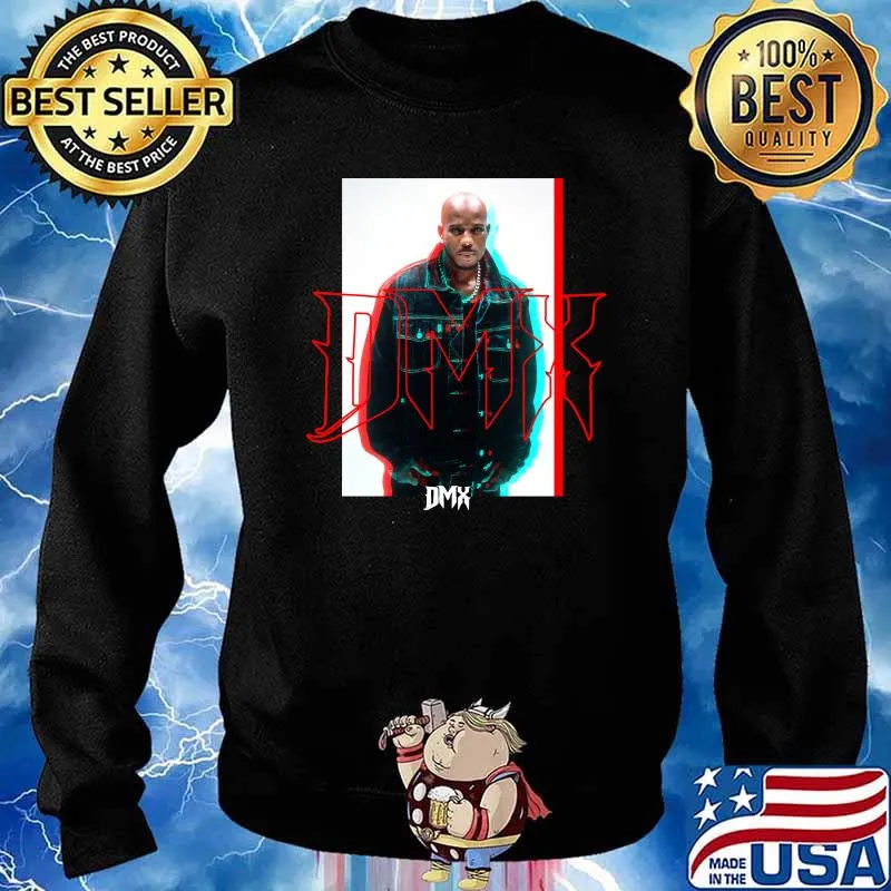 DMX Fan Art Red Shirt Sweater