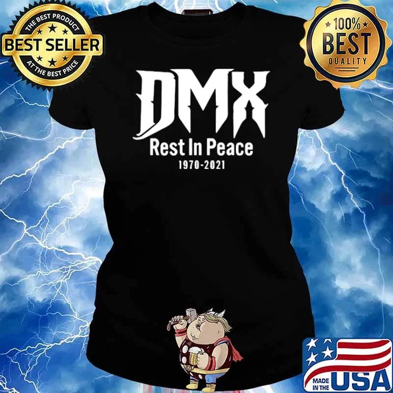 Dmx Rip In Peace 1970 2021 Shirt Ladies tee