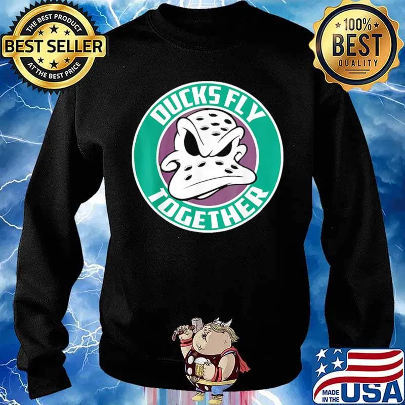 Ducks art mighty of anaheim hockey Sweater