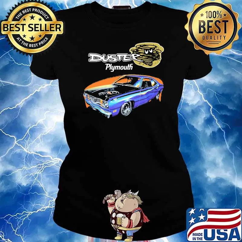 Duster Plymouth Car Shirt Ladies tee