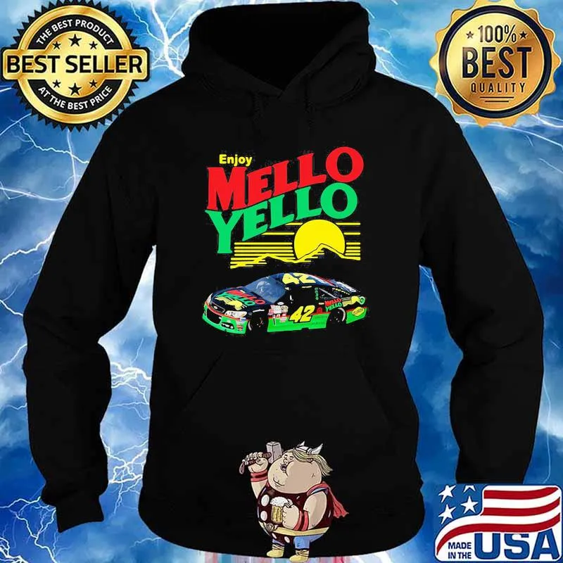 Enjoy Mello Yello Sunset Nascar Kyle Larson Shirt Hoodie