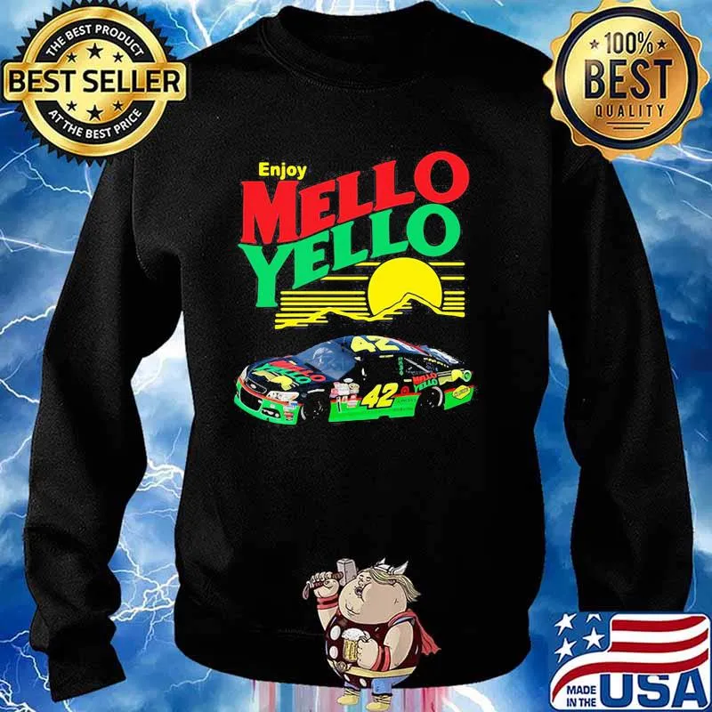 Enjoy Mello Yello Sunset Nascar Kyle Larson Shirt Sweater