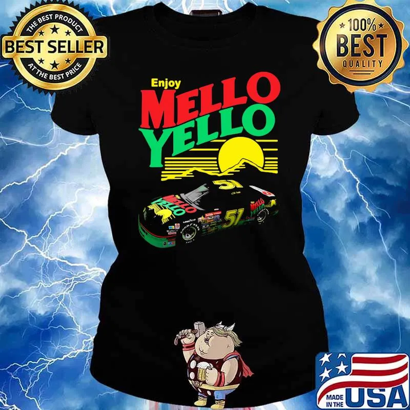 Enjoy Mello Yello Sunset Shirt Ladies tee