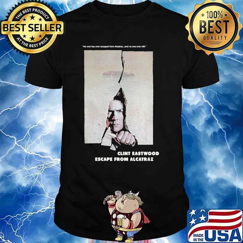 Escape From Alcatraz Clint Eastwood Escape From Alcatraz Shirt