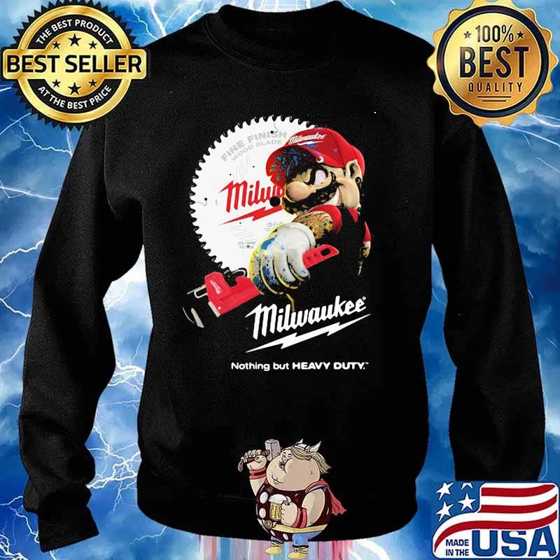 Fine Finish Milwaukee Nothing But Heavy Duty Mario Shirt Sweater