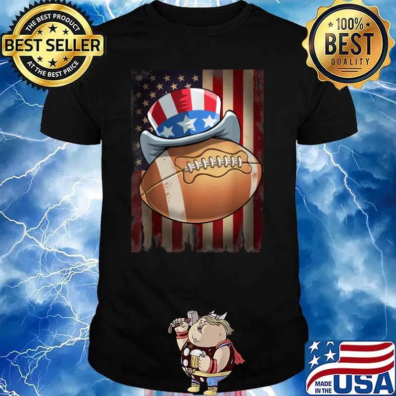 Football 4th of July Funny Men Women Gift Shirt