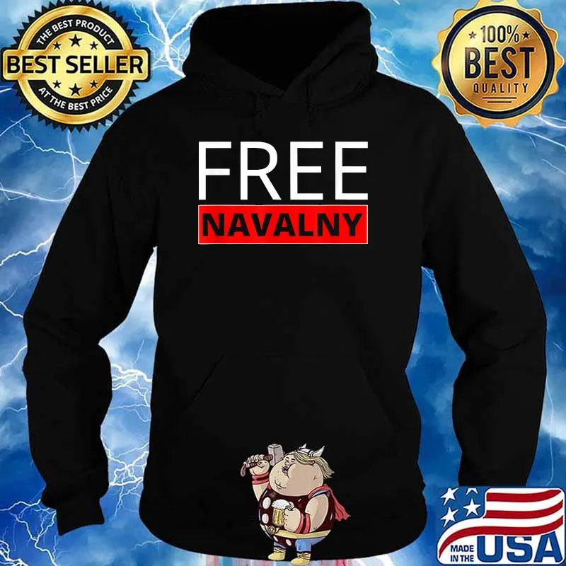 Free Alexei Navalny Russian Activist Putin's Opposition Shirt Hoodie