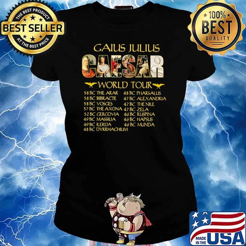 Gaius Julius Caesar World Tour Shirt Ladies tee