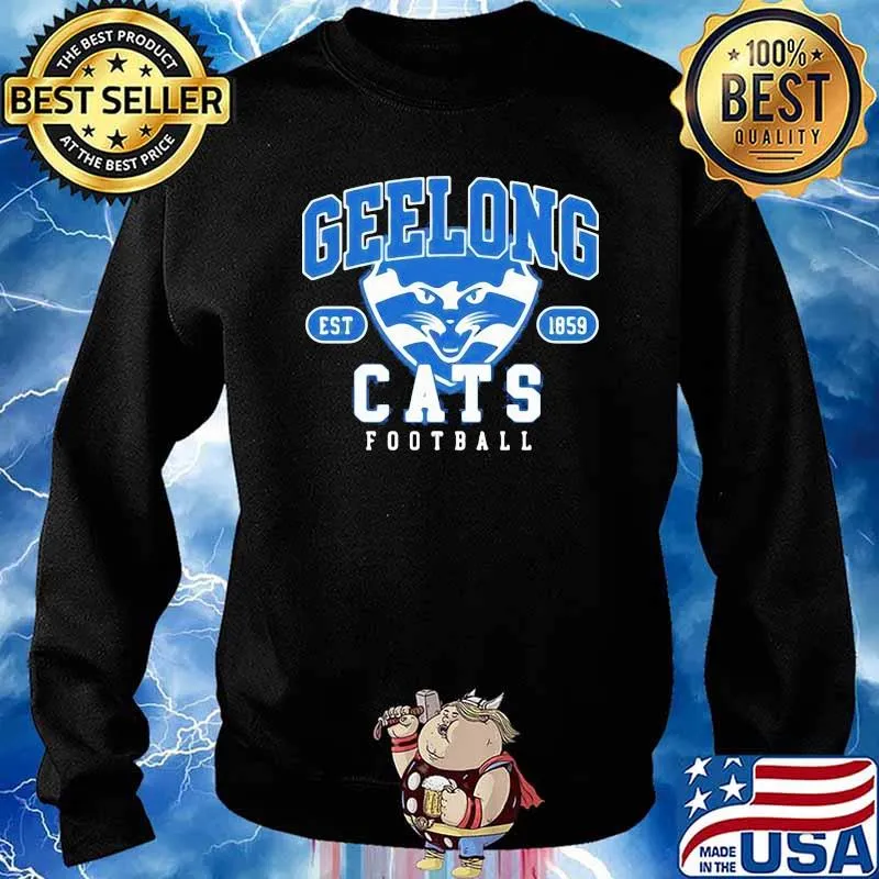 Geelong Cats Football Est 1859 Shirt Sweater
