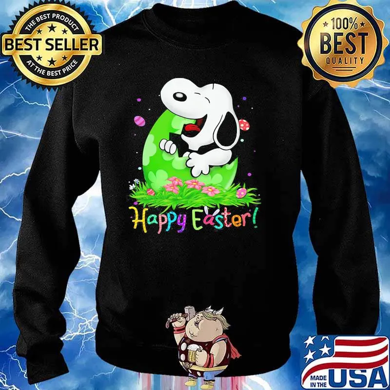 Happy Easter Snoopy Egg Shirt Sweater