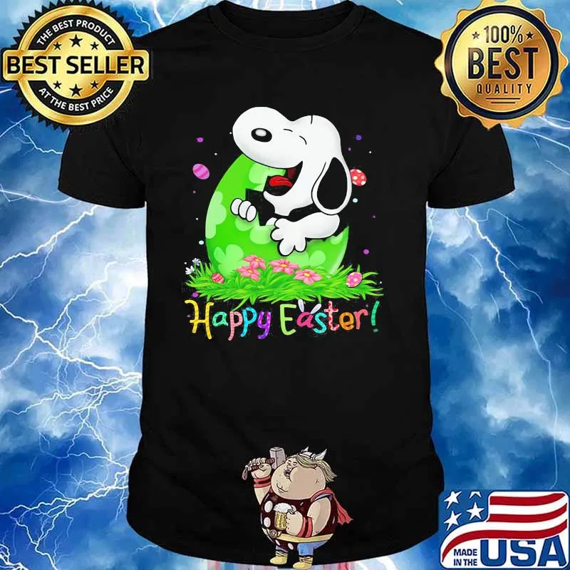 Happy Easter Snoopy Egg Shirt