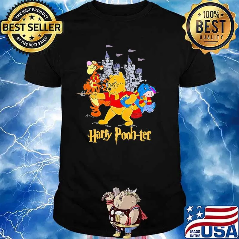 Harry Poohter Pooh Bear Tiger Donkey Shirt