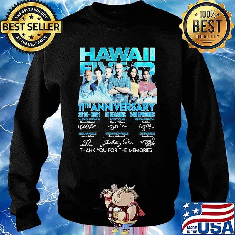 Hawaii Eiye 11th Anniversary 2010 2021 Thank You For The Memories Signature Shirt Sweater