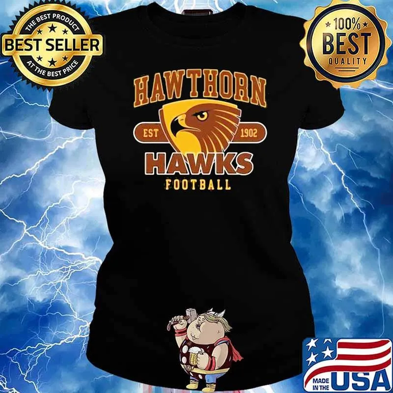 Hawthorn Hawks Football 1902 Eagles Shirt Ladies tee