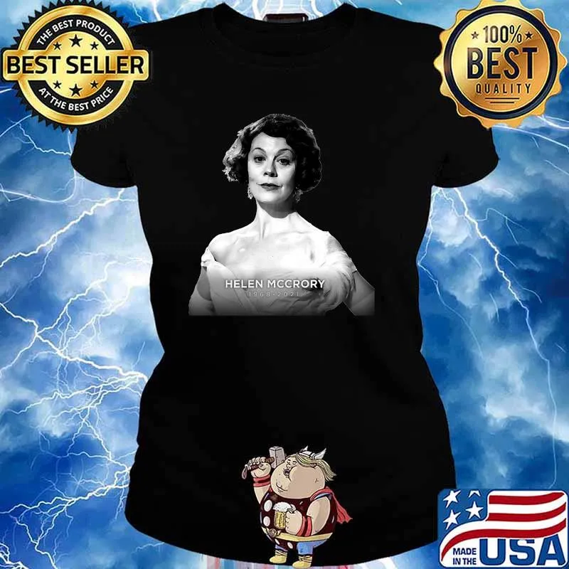 Helen Mccrory Polly Gray Rip Shirt Ladies tee
